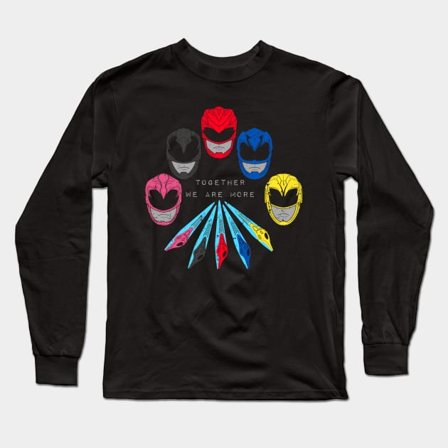 New Swords Power Together Long Sleeve T-Shirt by tiranocyrus